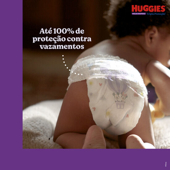 Fralda Huggies Tripla Proteção Roupinha G - 24 fraldas